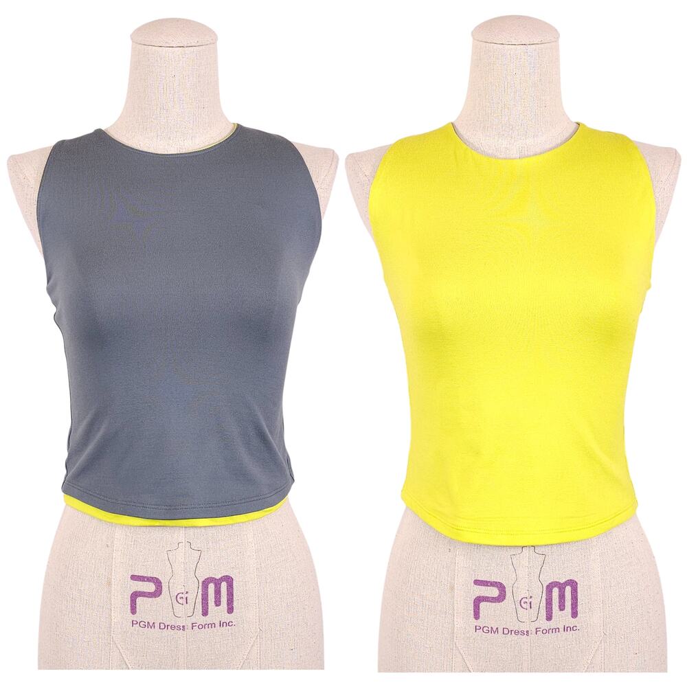 Patagonia Women's Reversible Tank Top Phosphorus Green (PHGN) Sz Medium